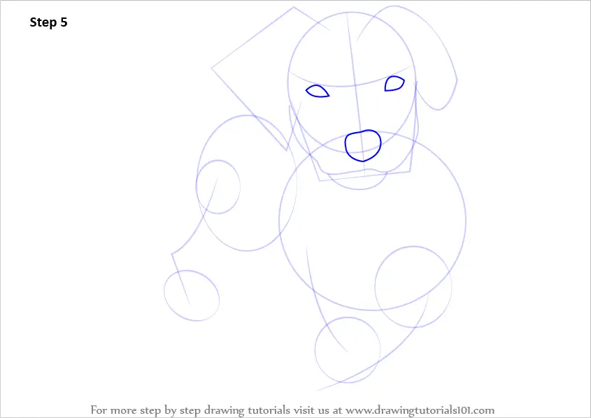 How to Draw a Labrador Puppy (Farm Animals) Step by Step ...