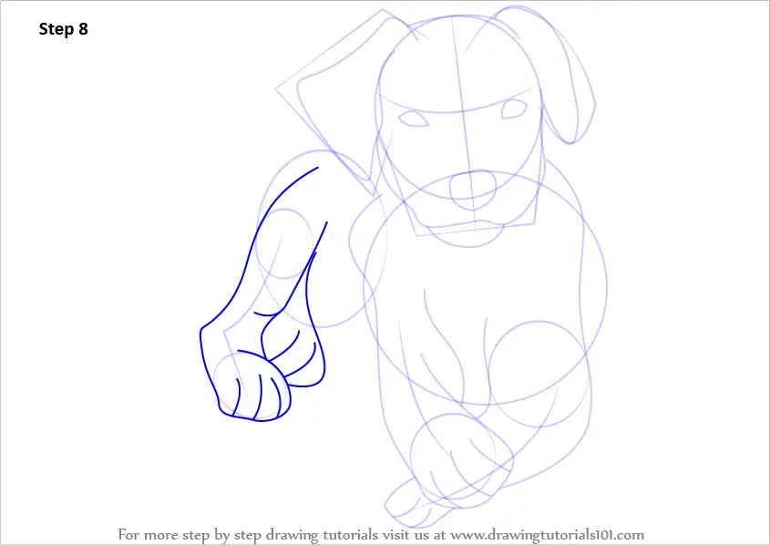 How to Draw a Labrador Puppy (Farm Animals) Step by Step ...