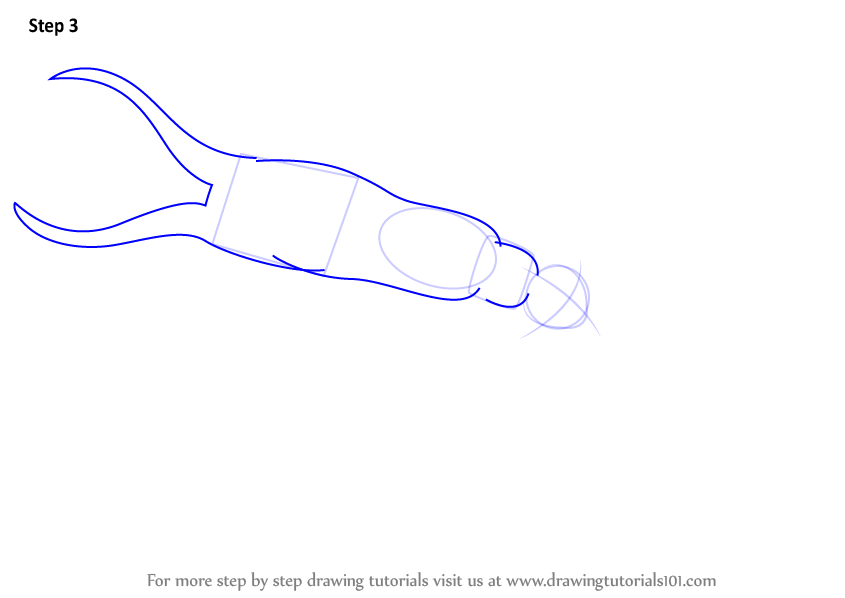 Download Step by Step How to Draw a Earwig : DrawingTutorials101.com