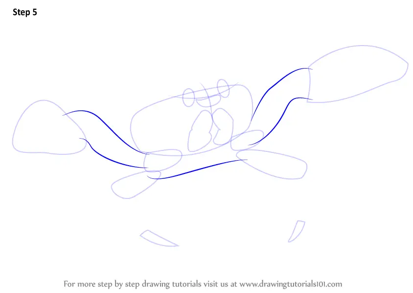 Learn How to Draw a Crab (Sea Water Animals) Step by Step : Drawing Tutorials