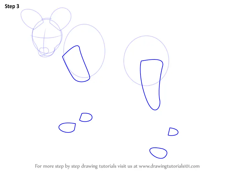 How to Draw a African Wild Dog (Wild Animals) Step by Step ...