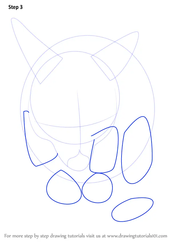 Step by Step How to Draw a Possum : DrawingTutorials101.com