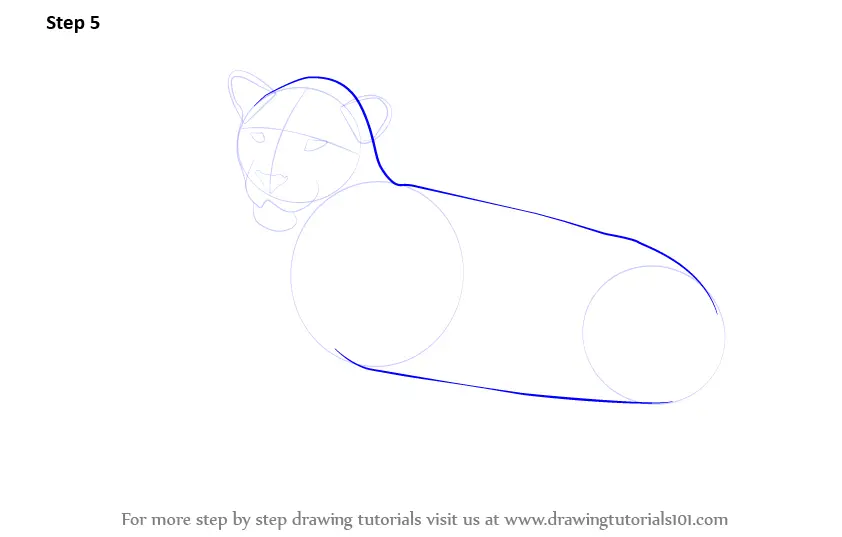 Learn How to Draw a Jaguar (Zoo Animals) Step by Step : Drawing Tutorials