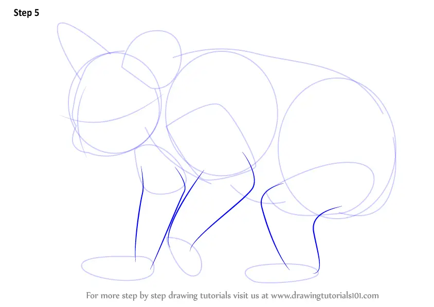 Step by Step How to Draw a Koala DrawingTutorials101.com