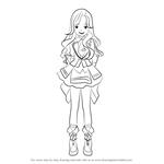 How to Draw Tomomi Itano from AKB0048