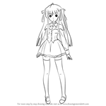 How to Draw Julie Sigtuna from Absolute Duo