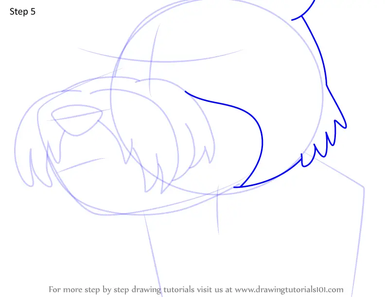 How to Draw Kobayashi from Aggretsuko (Aggretsuko) Step by Step ...