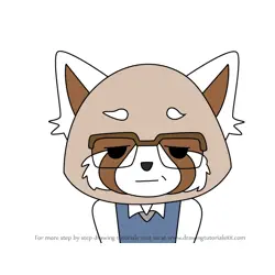 How to Draw Retsuko's Father from Aggretsuko