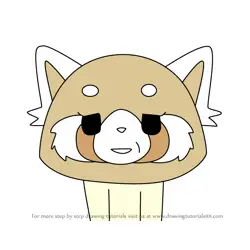 How to Draw Retsuko's Mother from Aggretsuko