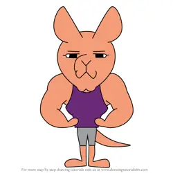 How to Draw Yoga Instructor from Aggretsuko