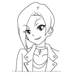 How to Draw Anna Hibiki from Aikatsu Stars!