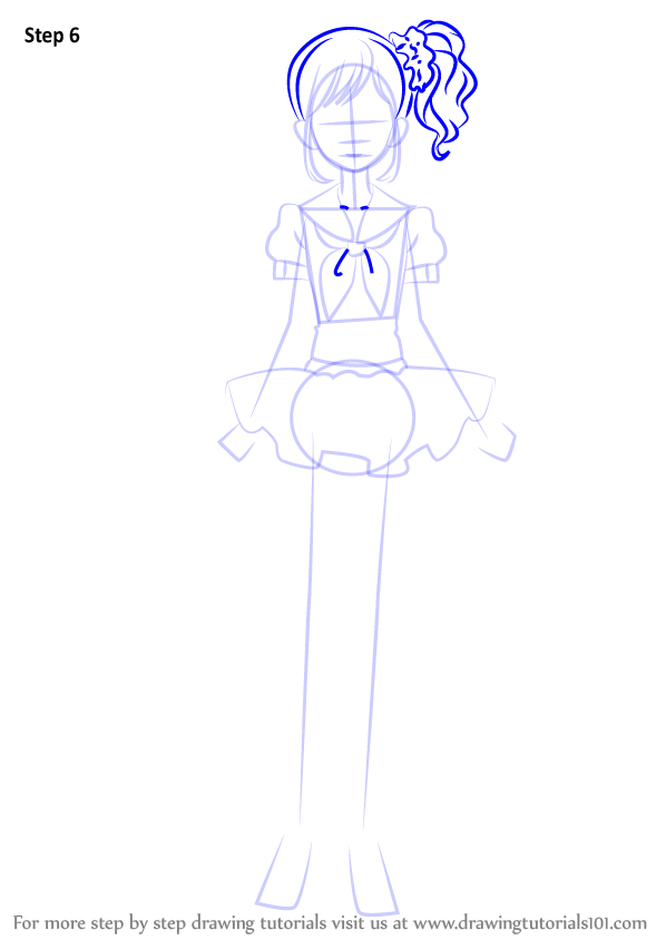 How to Draw Aoi Kiriya from Aikatsu! (Aikatsu!) Step by Step ...