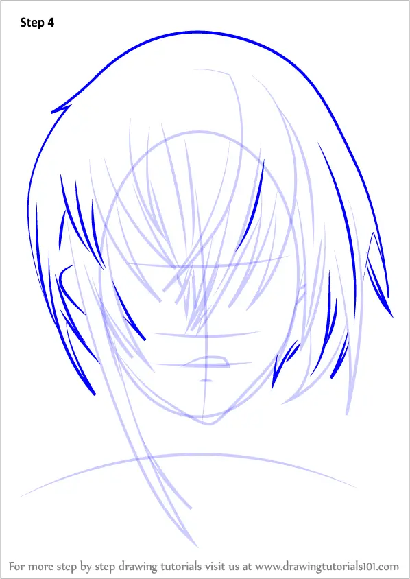 How to Draw Kilik from Air Gear (Air Gear) Step by Step ...