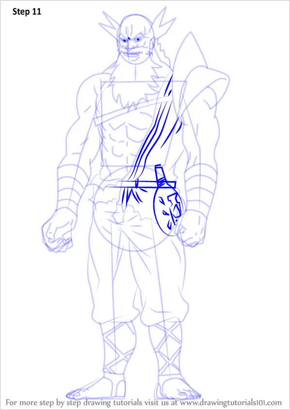 Download Step by Step How to Draw Sten from Akame Ga Kill ...