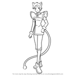 How to Draw Mao from Angelic Layer
