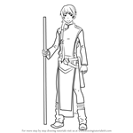 How to Draw Cheng-Long Liu Full Body from Ao No Exorcist