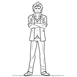 How to Draw Ryuji Suguro from Ao No Exorcist