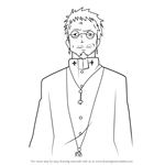 How to Draw Shiro Fujimoto from Ao No Exorcist