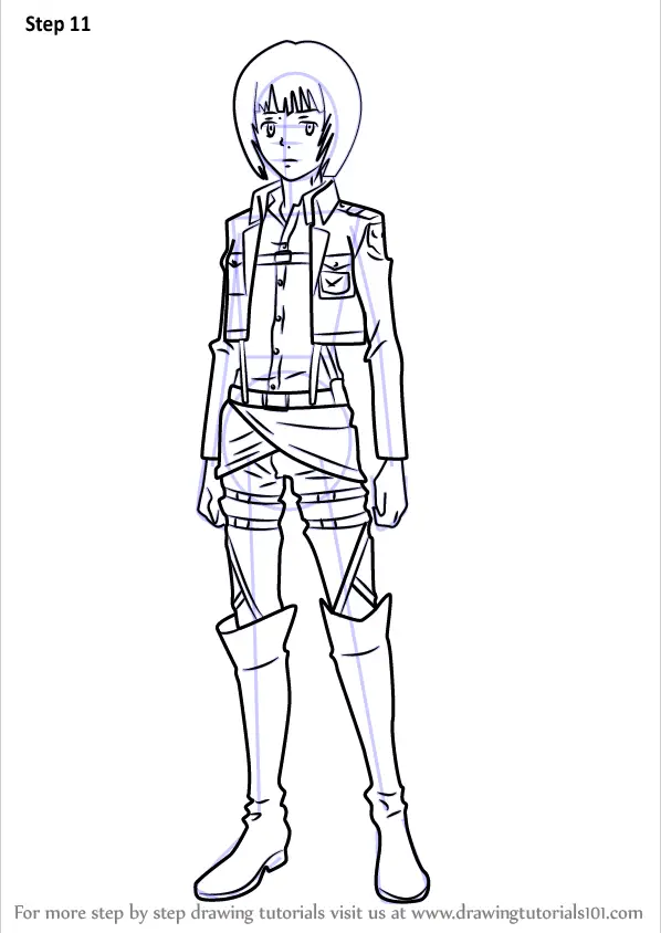 How to Draw Armin Arlert from Attack on Titan (Attack on Titan) Step by ...