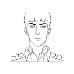 How to Draw Marlowe Freudenberg from Attack on Titan