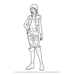 How to Draw Ymir from Attack on Titan