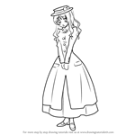 How to Draw Paula from Black Butler