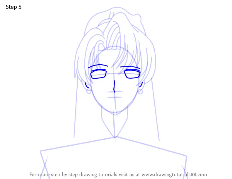 How to Draw Kaho Mizuki from Cardcaptor Sakura (Cardcaptor Sakura) Step ...