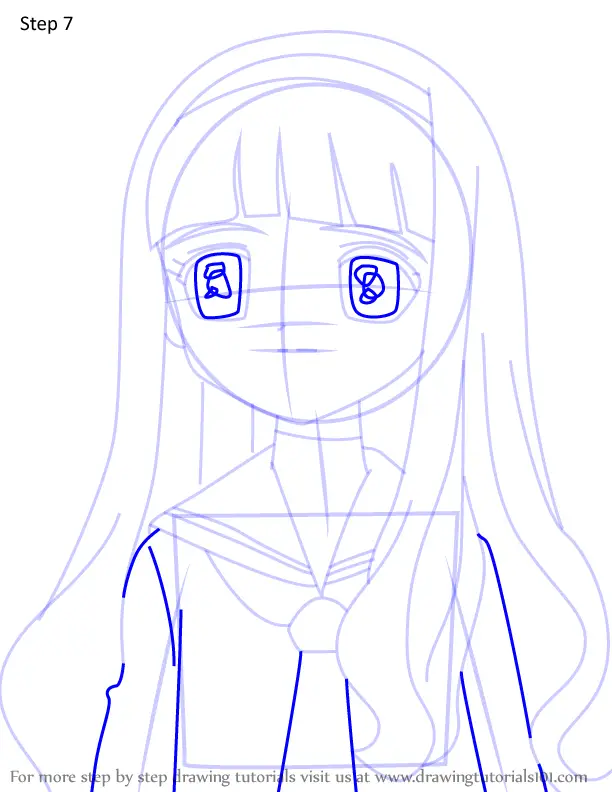 How to Draw Tomoyo Daidouji from Cardcaptor Sakura (Cardcaptor Sakura ...