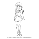 How to Draw Nao Tomori from Charlotte