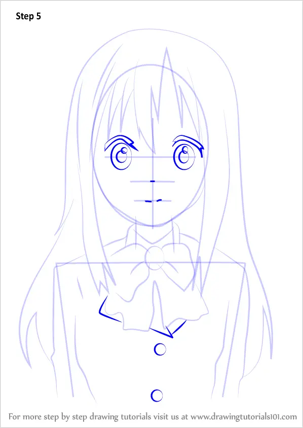 Step by Step How to Draw Kazari Kannagi from Chuunibyou demo Koi ga ...