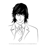 How to Draw Teru Mikami from Death Note