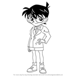 How to Draw Conan Edogawa from Detective Conan