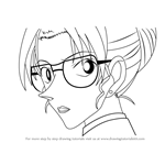 How to Draw Eri Kisaki from Detective Conan