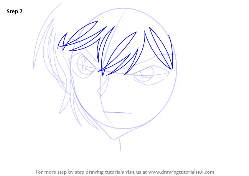 How To Draw Miwako Sato From Detective Conan (detective Conan) Step By 