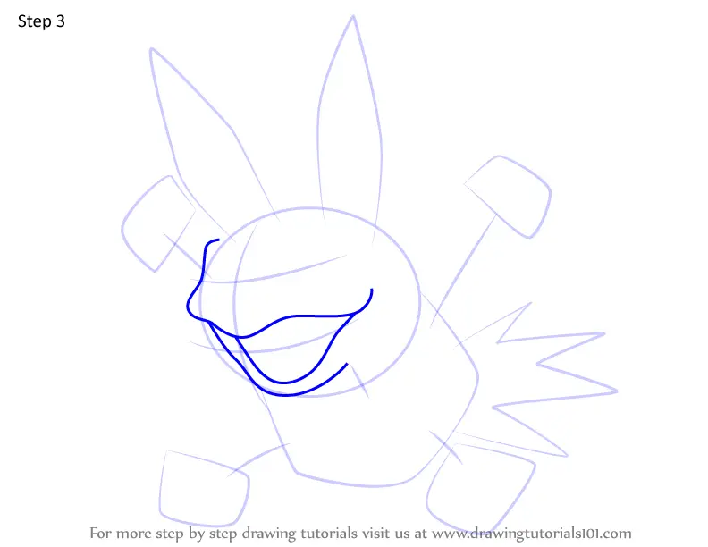 How To Draw Elecmon From Digimon (digimon) Step By Step 