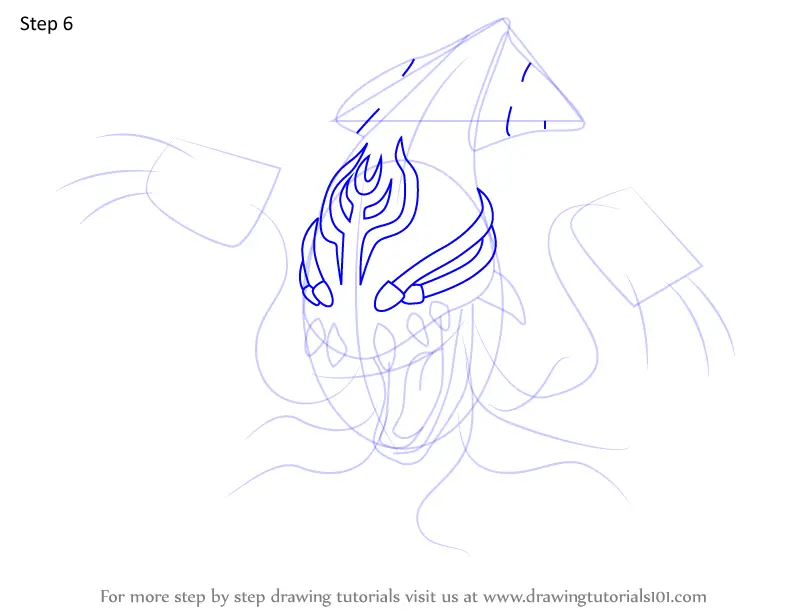 How to Draw Gesomon from Digimon (Digimon) Step by Step ...