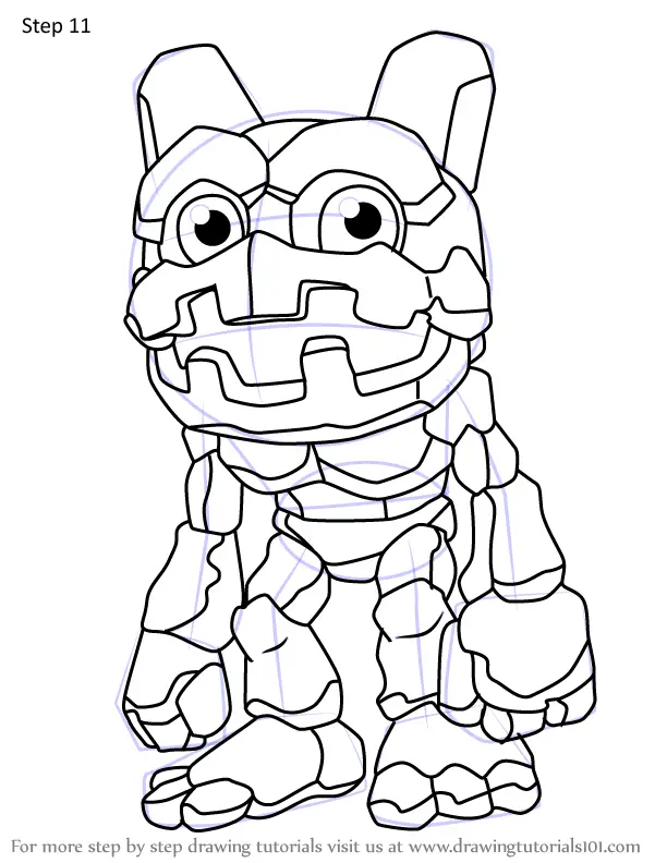 How to Draw Gotsumon from Digimon (Digimon) Step by Step ...