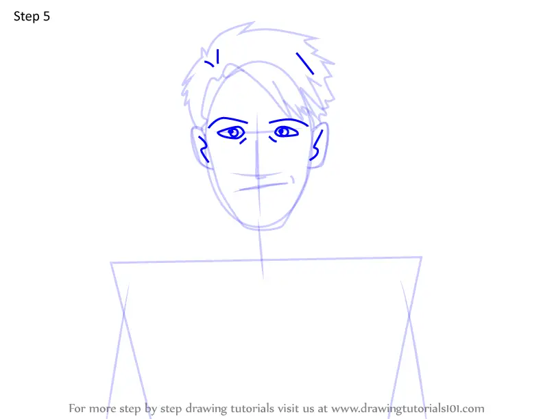 How to Draw Hiroaki Ishida from Digimon (Digimon) Step by Step ...