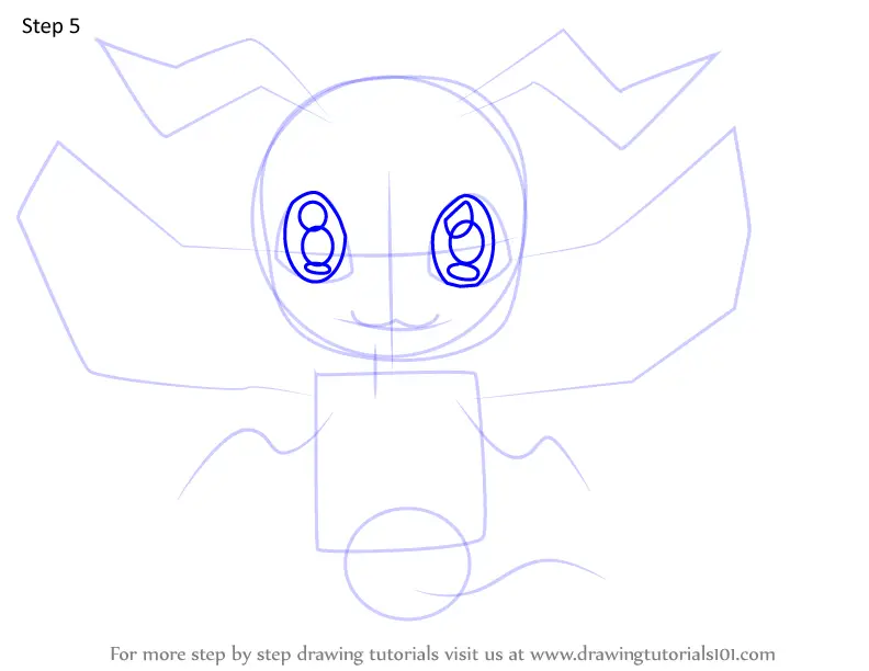 How to Draw MarineAngemon from Digimon (Digimon) Step by Step ...