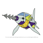 How to Draw Submarimon from Digimon