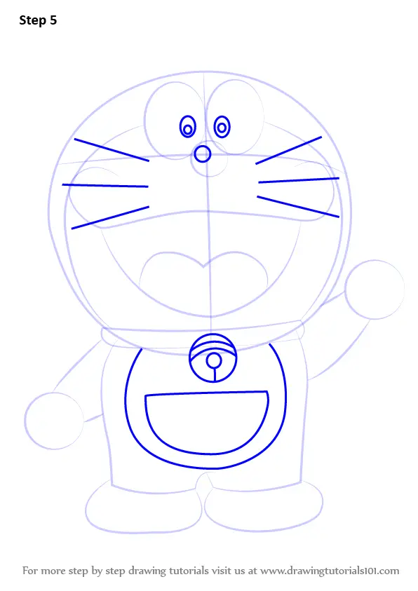 Freehand Sketch with Computer Pen Tablet of the Japanese Animation  Character Doraemon Stock Illustration - Illustration of fiction, gadget:  177384025