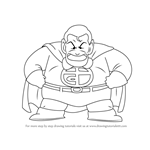 How to Draw Suppaman from Dr. Slump