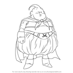 How to Draw Fat Buu from Dragon Ball Z