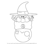 How to Draw Fortuneteller Baba from Dragon Ball Z