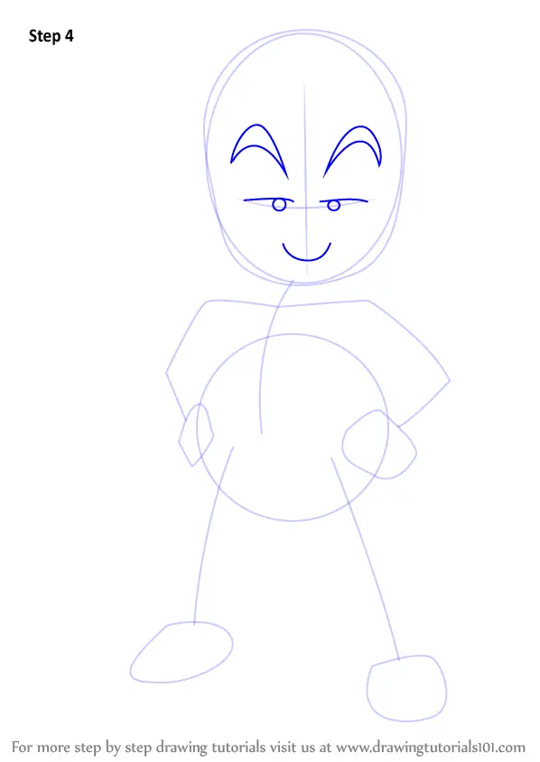 Learn How to Draw Kuririn from Dragon Ball Z (Dragon Ball ...