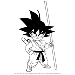 How to Draw Son Goku from Dragon Ball Z