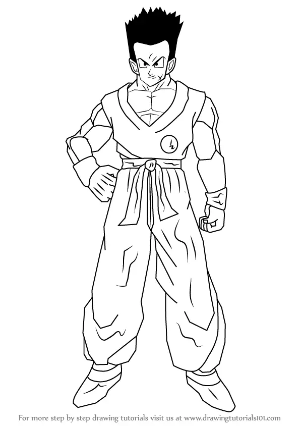 Learn How to Draw Yamcha from Dragon Ball Z Dragon Ball Z 