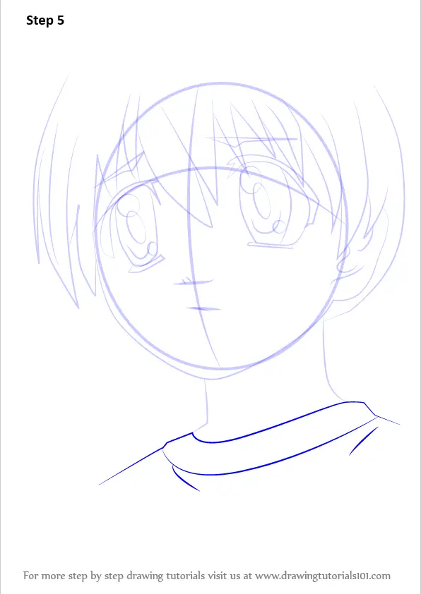 How To Draw Kouta From Elfen Lied (elfen Lied) Step By Step 