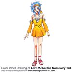 How to Draw Levy McGarden from Fairy Tail