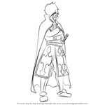 How to Draw Rogue Cheney from Fairy Tail